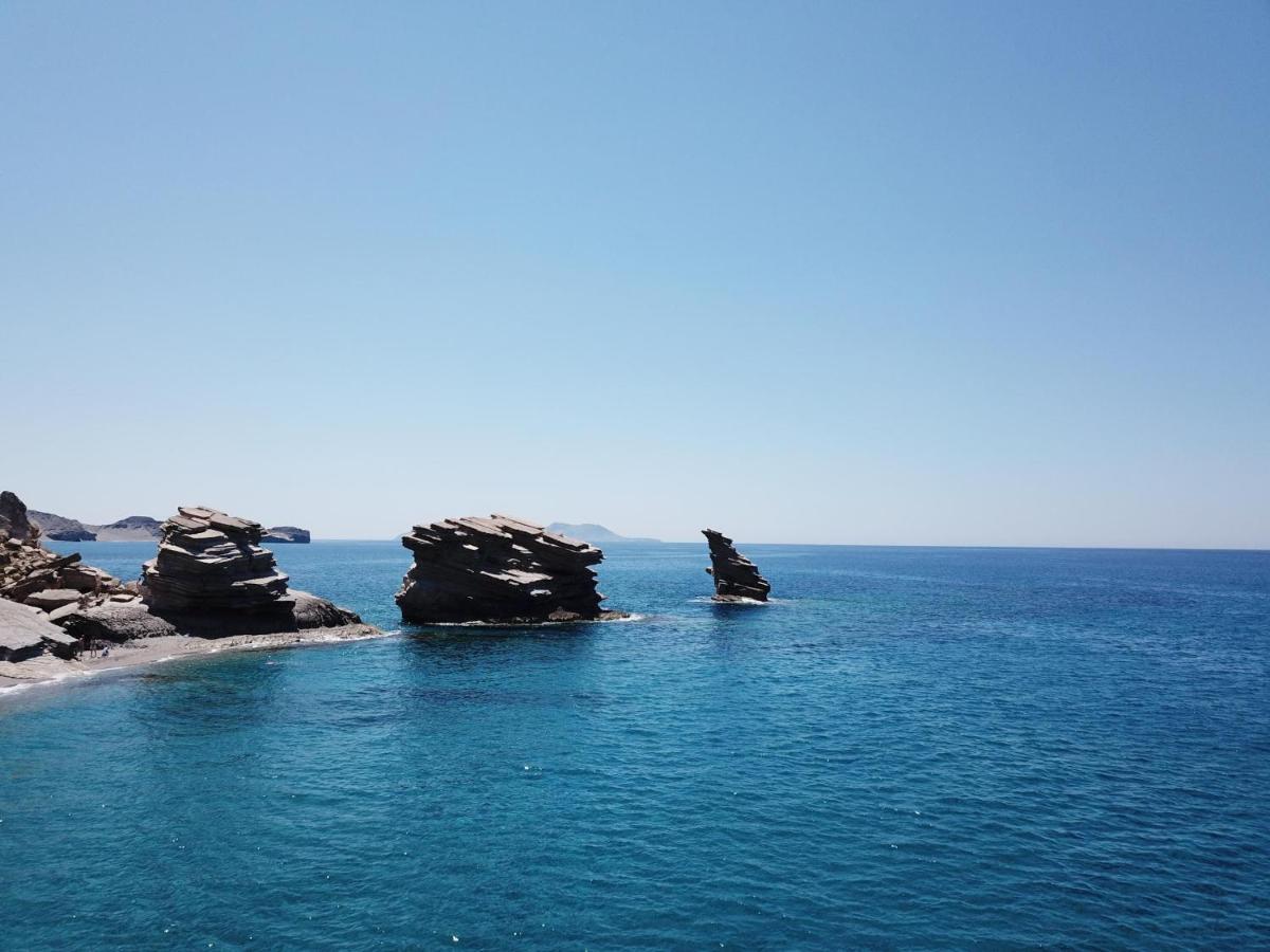 Вилла Petra-Mare 8 Akoumia Экстерьер фото