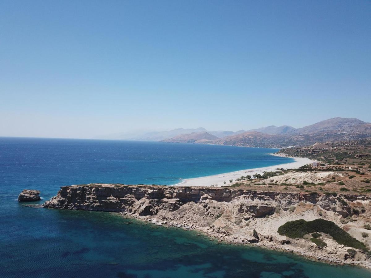 Вилла Petra-Mare 8 Akoumia Экстерьер фото